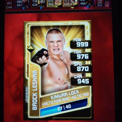 WWE SuperCard Fan  Legendary + tier