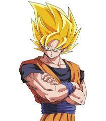 (Rp) Hi! It's nice to meet you! My name is Goku, nice to meet you!! *Smiles brightly* I love training and food! Er-Keep the needles away please! *Sweatdrop*