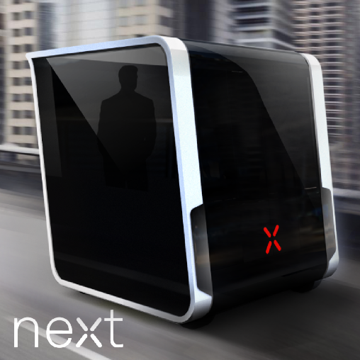 NEXT is an advanced smart transportation system based on modular
self-driving vehicles.