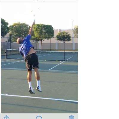 I got so much shit to do, but I rather play tennis...