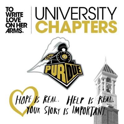 TWLOHAPurdue's profile picture. To Write Love on Her Arms is at Purdue University now! Meetings are usually on Tuesday at 7pm. Check out the TWLOHA website to learn more about our organization