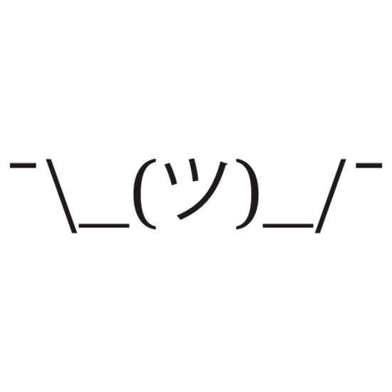Image result for shrug emoji