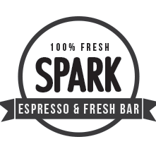 sparkfreshbar's profile picture. We are ready and excited to have you and your friends over and serve you the Best Coffees, Juices and Salads!
