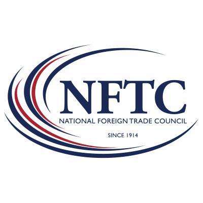 The National Foreign Trade Council has advocated exclusively on international business issues since 1914. Follows & RTs ≠ endorsement.