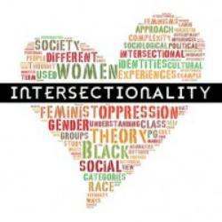 GeekFeminism:
Intersectionality - describes the ways in which oppression are interconnected + cannot be examined separately from one another! 
EQUALITY FOR ALL!