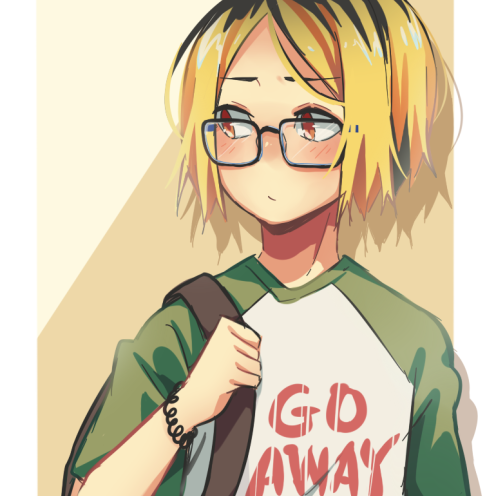 Kozume Kenma. Nekoma Volleyball Team's setter. I'm not good with bios. (dp credit: tsugunyaa)