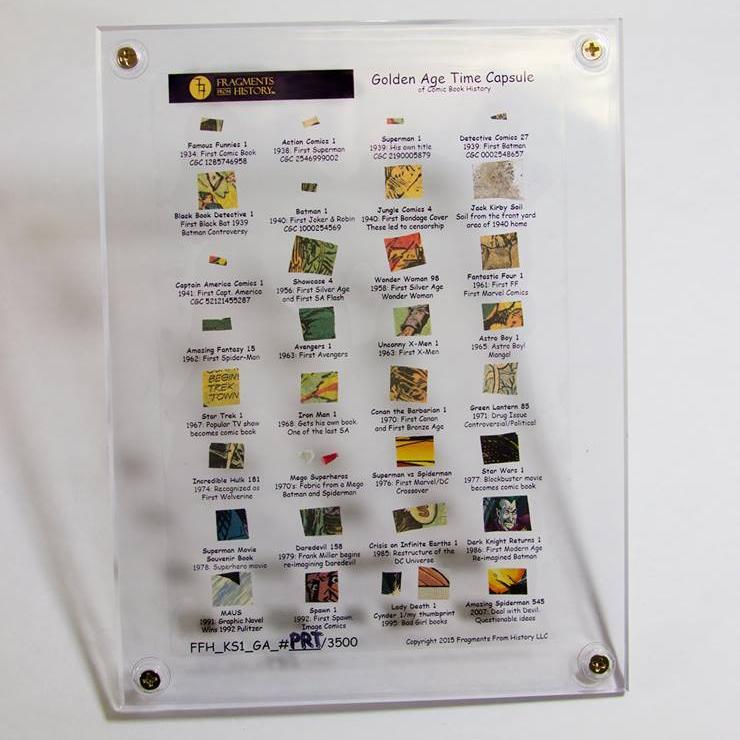 ComicHistory's profile picture. Fragments From History offers the first Comic Book Time Capsule, containing actual specimens of iconic, historically important comic books and artifacts.