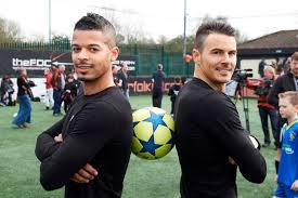 Billy Wingrove and Jeremy Lynch as thef2. Watch are skills at Youtube: The f2 freestylers and instagram:thef2