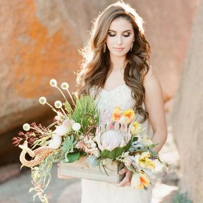 Creating unique floral designs one stem at a time.