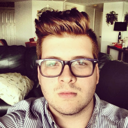 CantHearrYou's profile picture. Just your typical loner in a cliche teen movie about an outcast falling for a popular kid who doesnt even know he exists.