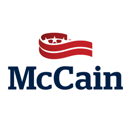 This is an official account supporting John McCain for president, promoting the leadership America needs.