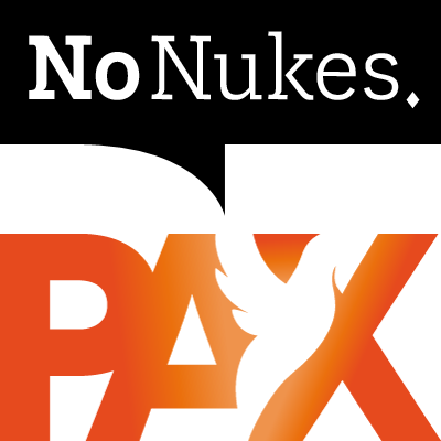 The No Nukes team of @PAXforpeace combines research, political lobby and public campaigning to achieve our one goal: a world free of nuclear weapons.