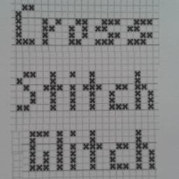 Cross stitch is life. Life is unusual and strange - your cross stitch should be too!