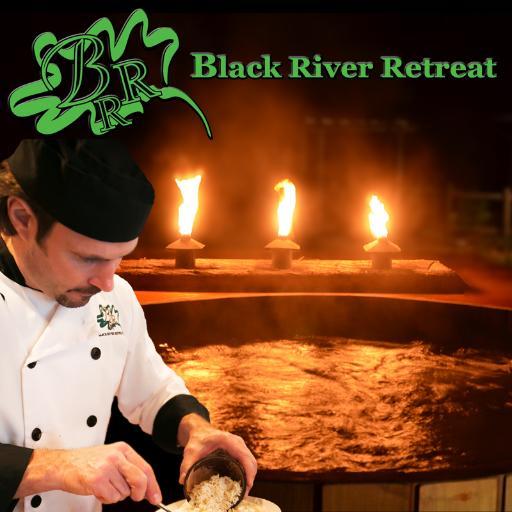 Catering to one couple at a time, the Black River Retreat provides you with a private and luxurious getaway nestled in the heart of a woodland oasis.