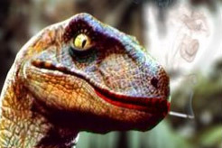 putosaure's profile picture. Un dino et du jeu vidéo. Rooaaar.