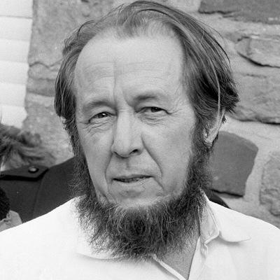 Quotes and theoretical perspectives from Aleksandr Solzhenitsyn