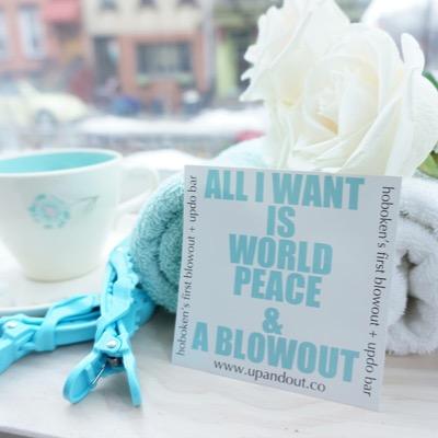 Hoboken's First Blow Out Bar! We also do updos, makeup, parties, on-location, and bridal. 201.401.4119
