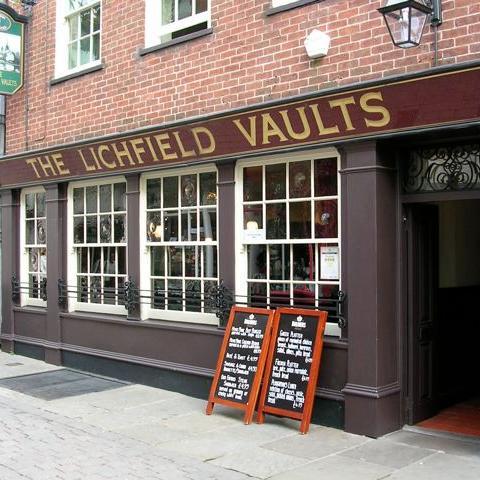 The Lichfield Vaults is a welcoming city centre pub tucked away in Church Street, Hereford, a few minutes walk from both the Cathedral and High Town.
