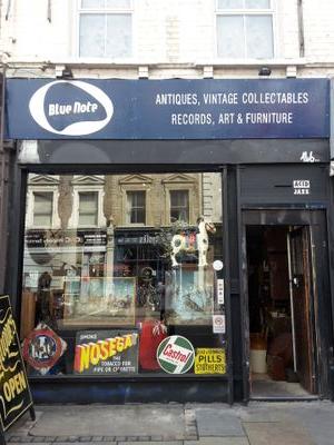 Eddie Piller's infamous Blue Note Club of the early 90s has been revive as a buzzing antiques, records, art and furniture shop in the heart of Bethnal Green.