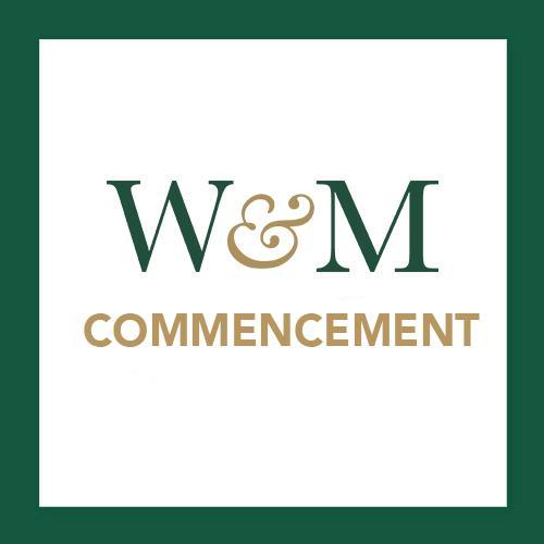 Hear the thunder of our tweets!  Follow us for the latest news and information about William & Mary's annual Commencement celebrations.