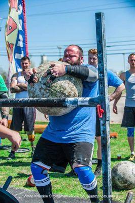 Amateur strongman, husband, father of two