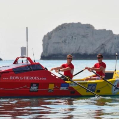 In June 2010 two Army Doctors became the first pair to row continuously around mainland Britain