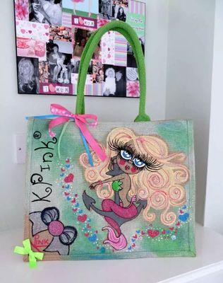 a fab range of personalised jute bags, dressing gowns, mugs, phone cases and many more. Pop on our website for more info x x