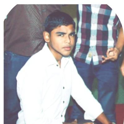 15 year old +
playing cricket+
addicted to songs