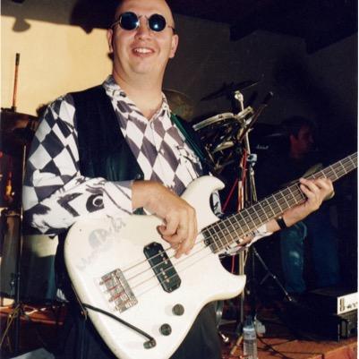 I play guitar, bass and drums. I also teach other people to play them.