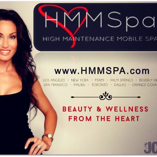 LA's #1 premier mobile spa service. On set, at the office, or at home we bring High Maintenance Mobile Spa to your door!