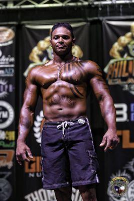 Amateur classic physique competitor FitOps CVFO retired military NETA certified personal trainer powwow singer/dancer.