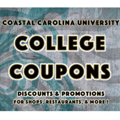 Discounts & promotions from the local business commuity for CCU Nation! For more offers, check out http://t.co/8C2HnU89e9