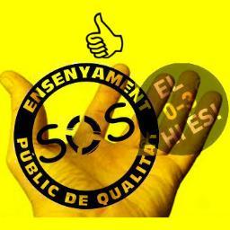 Sóm docents, sóm majoria, recollim el descontent sorgit de les eleccions sindicals . Sóm el 58 %. En contra del partidisme polític dels sindicats!