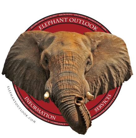 elephantoutlook's profile picture. We are a unique company that protects and manages organization’s most sensitive email communications.