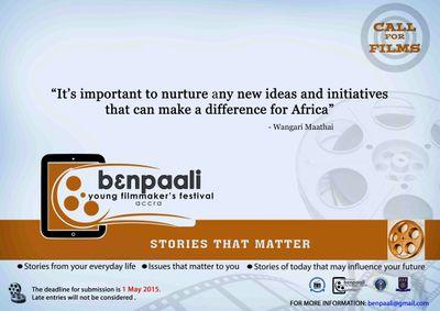 Benpaali Film Festival
A forum for young artists to tell #storiesthatmatter