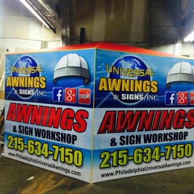 we do awnings,graphics,comercial awnings,graphics for trucks if your interested call us 215-634-7150 we will be happy to recive your call and attend you!