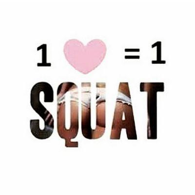 squat+veges are the main thing. retweet good vibes and motivation