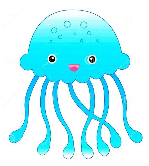 jellyfish moving clipart - photo #27