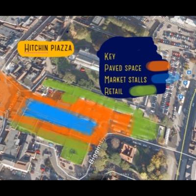 The Hitchin Piazza design for Churchgate would retain the market, extend the current square and enhance the town's special beauty. Let's keep Hitchin special.