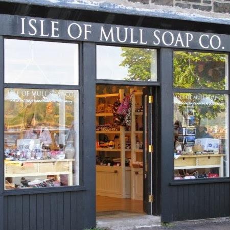 Handmade natural soaps and skincare, a family business in Tobermory, Isle of Mull.