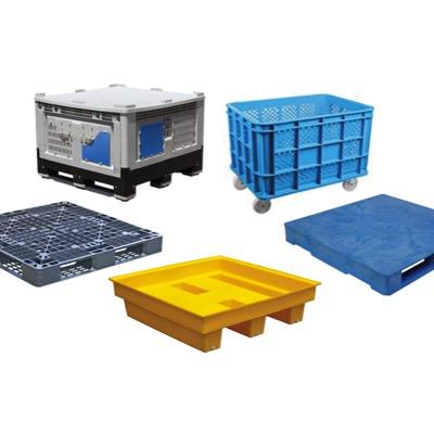 Plastic Pallets, Plastic Crates and other Materials Handling unit load devices