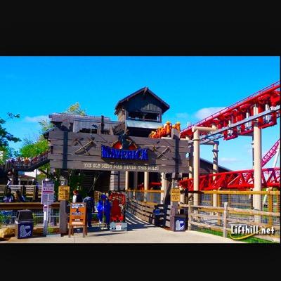 Hi I'm maverick point this is  my Twitter account for people who like the maverick rollercoaster at cedar point