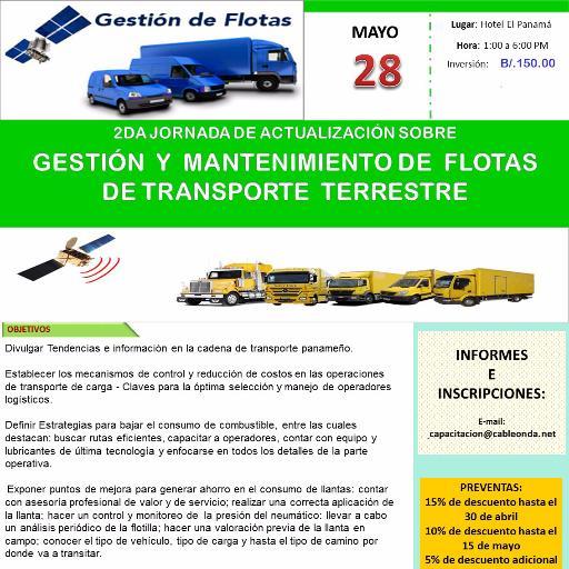 Evento para empresas de transporte, y en especial a jefes de tráfico, jefes de logística, personal encargado de la gestión de la flota y conductores.