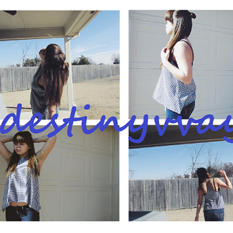 follow @destinyvvay to help make her goal of 2,300 followers :) x