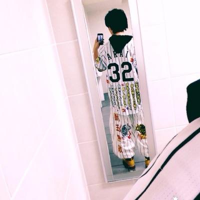 男子高校生 阪神タイガース#32新井良太最高 阪神ファン全員と繋がりたいです！！笑 阪神ファンフォロバ100%なり＃俊介#坂 [新井良太全力応援隊#16]