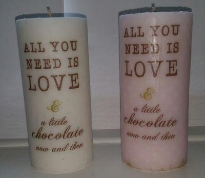 welcome to my page love and light 
personalised bespoke candles for all occasions any image or text can be put on a candle . also a range of candle designs