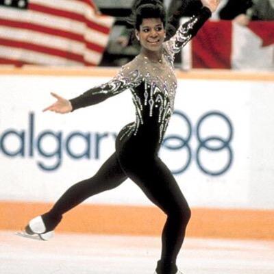 figure skating thomas ice debi skater african american olympic female olympics winter athletes 1988 medal debbie outfits history dr win