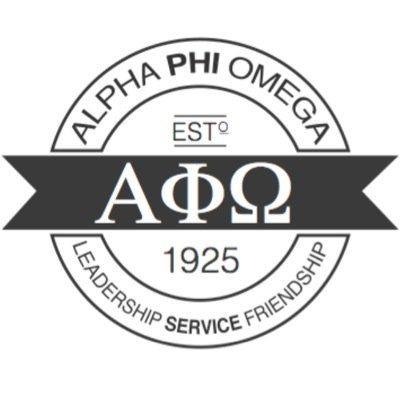 Alpha Phi Omega is a co-ed service fraternity with a purpose of living lives of leadership, friendship, and service. ΑΦΩ