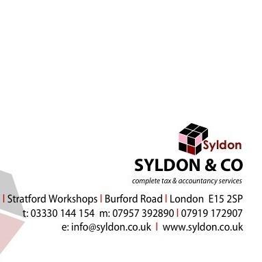 We are helping Small Businesses/Individuals for their Accounting and Tax needs. Please contact us now for free initial consultation info@syldon.co.uk