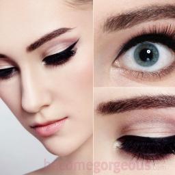 The cat eye makeup style isn't only for nights out anymore. Try to do a cat eye makeup technique that works for brunch with buddies to afternoons via here now!